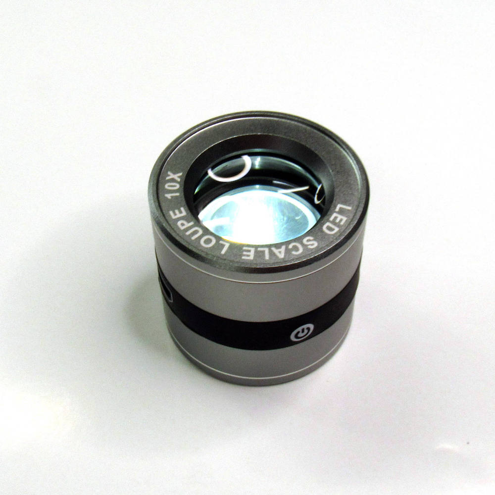 Aven 26034-LED Eye Loupe with LED Light, 10X Magnification, 25mm Diameter